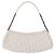 Christian Dior Trotter Canvas Romantic Chain Bag PVC White Silver - vista 2