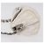 Christian Dior Trotter Canvas Romantic Chain Bag PVC White Silver - vista 5