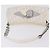 Christian Dior Trotter Canvas Romantic Chain Bag PVC White Silver - vista 8