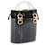 Salvatore Ferragamo Gancini Hand Bag Plastic Clear Gold Tone