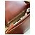 Ralph Lauren Collection Mini Borsa Saddle in Pelle Marrone - vista 15