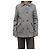 Lacoste Grey Wool Pea Coat