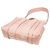 Borsa Chloé Woody Small in nylon, Rosa - vista 3