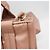 Borsa Chloé Woody Small in nylon, Rosa - vista 7