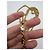 Collana Chanel anni '80 a tripla catena con medaglione e cristalli - vista 8