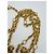 Collana Chanel anni '80 a tripla catena con medaglione e cristalli - vista 9