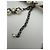Collana lunga Chanel in perle sintetiche e strass CC - vista 10