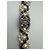 Collana lunga Chanel in perle sintetiche e strass CC - vista 2