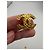 Orecchini a clip Chanel Basket-Weave CC placcati in oro - vista 7
