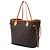 Louis Vuitton Brown Monogram Neverfull MM - vista 2
