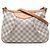 Louis Vuitton White Damier Azur Siracusa PM