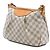Louis Vuitton White Damier Azur Siracusa PM - vista 2
