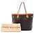 Louis Vuitton Brown Monogram Neverfull MM - vista 7