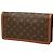 Louis Vuitton Brown Monogram Pochette Dame GM - vista 2