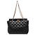 Borsa Chanel Reissue 2.55 in pelle di vitello invecchiata matelassé nera