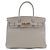 Hermès White Epsom Birkin Retourne 30
