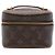 Louis Vuitton Brown Monogram Nice Nano Vanity Case