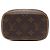 Louis Vuitton Brown Monogram Nice Nano Vanity Case - vista 3