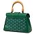 Saïgon Goyard Green Mini Goyardine Saigon Souple - vista 2