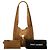 Autre Marque Saint Laurent Borsa Hobo Tanger in camoscio marrone - vista 7