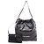 Chanel 22 Hobo Large in vitello lucido nero
