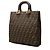 Fendi Twins Tote aus braunem Zucca Canvas - Ansicht 2