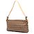 Fendi Brown Zucchino Canvas Pochette - view 2
