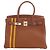 Hermès Brown Togo and Swift Officier Verso Birkin Retourne 30 - vista 15