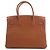 Hermès Brown Togo and Swift Officier Verso Birkin Retourne 30 - vista 2