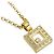 Collar Chopard Happy Diamond en oro amarillo de 18K - vista 3