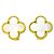 Orecchini Van Cleef & Arpels Alhambra in madreperla e oro giallo 18K