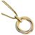 Cartier Trinity Medium MM Diamantenhalskette - Ansicht 3