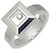 Anillo Chopard Happy Diamonds Square Band