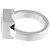 Anillo Chopard Happy Diamonds Square Band - vista 3