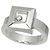Anillo Chopard Happy Diamonds Square Band - vista 4