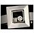 Anillo Chopard Happy Diamonds Square Band - vista 5