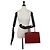 Hermès Borsa tote Hermes Red Lisse Leather Bass PM - vista 10