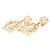 Orecchini a clip placcati oro Chanel - vista 2