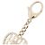 Portachiavi Chanel - Cuore in perle finte Coco Mark - vista 4