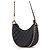 Borsa a tracolla con catena Chanel in pelle d'agnello - vista 2