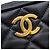 Borsa a mano Chanel Black Matelassé Mini Bowling Coco Mark in pelle - vista 11