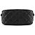 Borsa a mano Chanel Black Matelassé Mini Bowling Coco Mark in pelle - vista 3