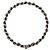 Bangle Chanel in pelle con catena e chiusura CC - vista 2