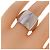 Cartier Santos Dumont 18K White Gold Ring Größe 15 - Ansicht 5
