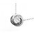 Collana Cartier in oro bianco 18K, ceramica e diamanti - vista 3