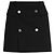 Balenciaga Falda con botones decorativos