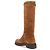 Botas altas de gamuza marrones Dolce & Gabbana - vista 3
