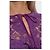 Dolce & Gabbana Spitzenkleid in Lila mit Blumenmuster - Ansicht 3