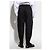 Dolce & Gabbana Schwarze Bügelfaltenhose aus Baumwolle - Ansicht 2