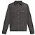 Dolce & Gabbana Graue Kapuzenjacke aus Polyamid
